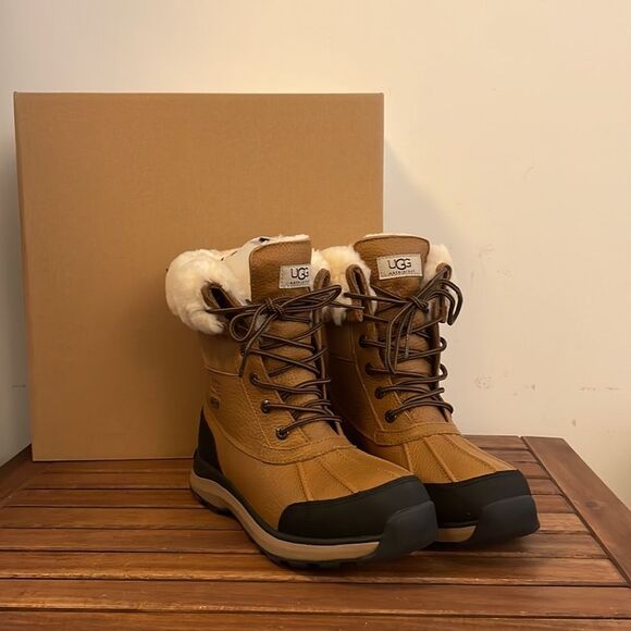 UGG Adirondack III Boot Chestnut Women Size 8.5 - Picture 1 of 14